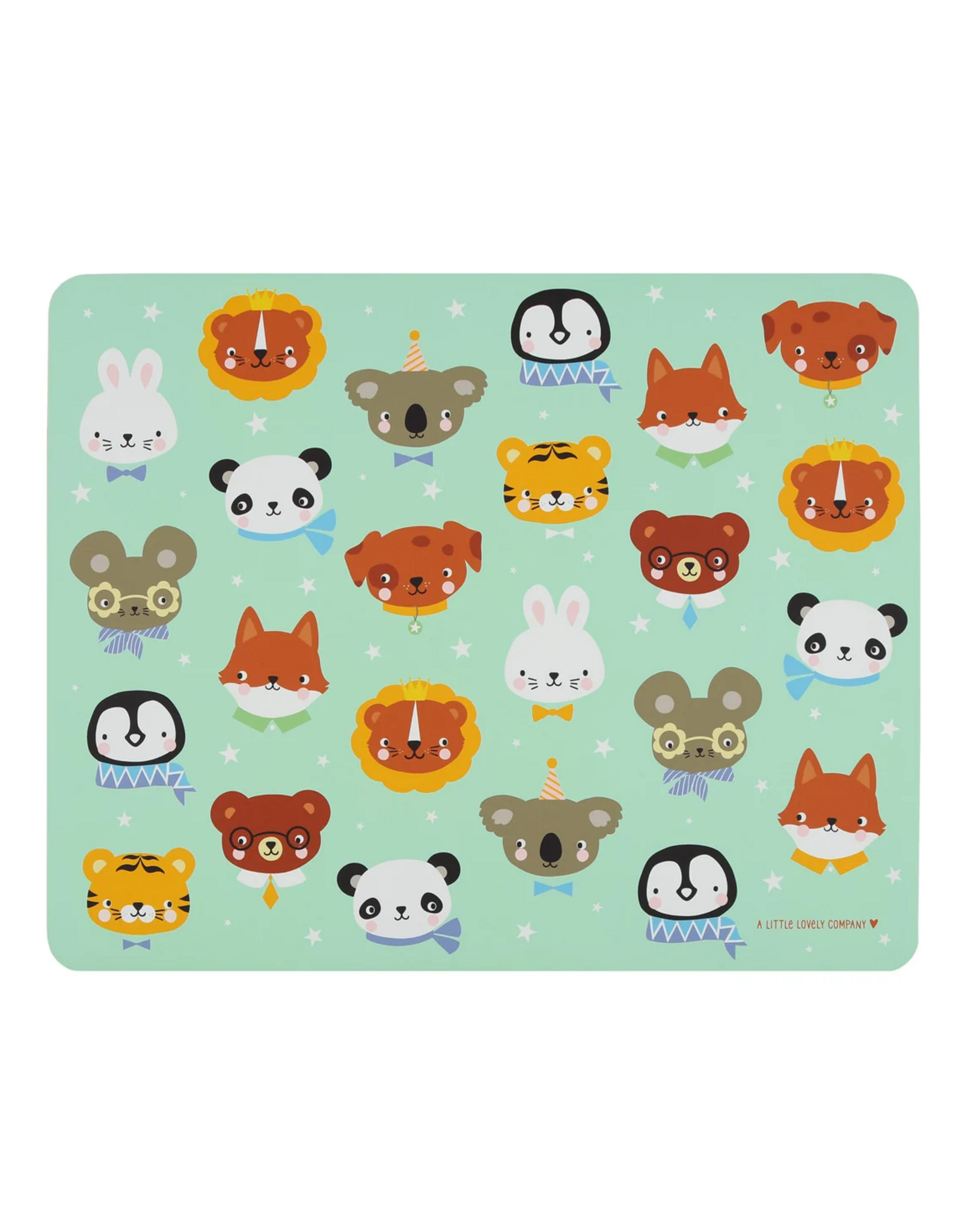 A Little Lovely Company Placemat Dierenvriendjes