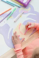 A Little Lovely Company Placemat Jumping Unicorn