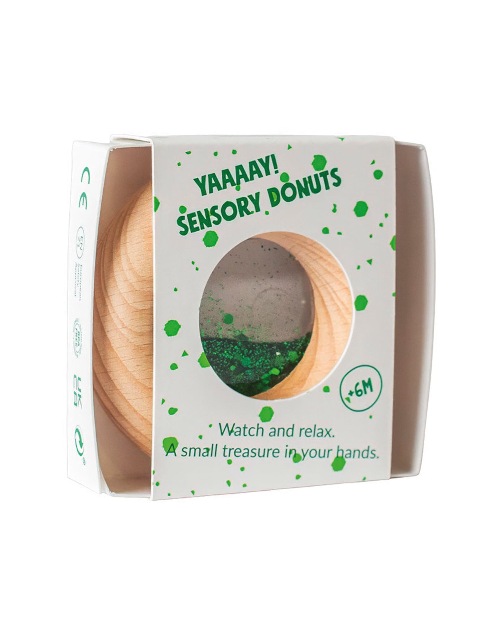 Petit Boum Sensory Donut Calm Green