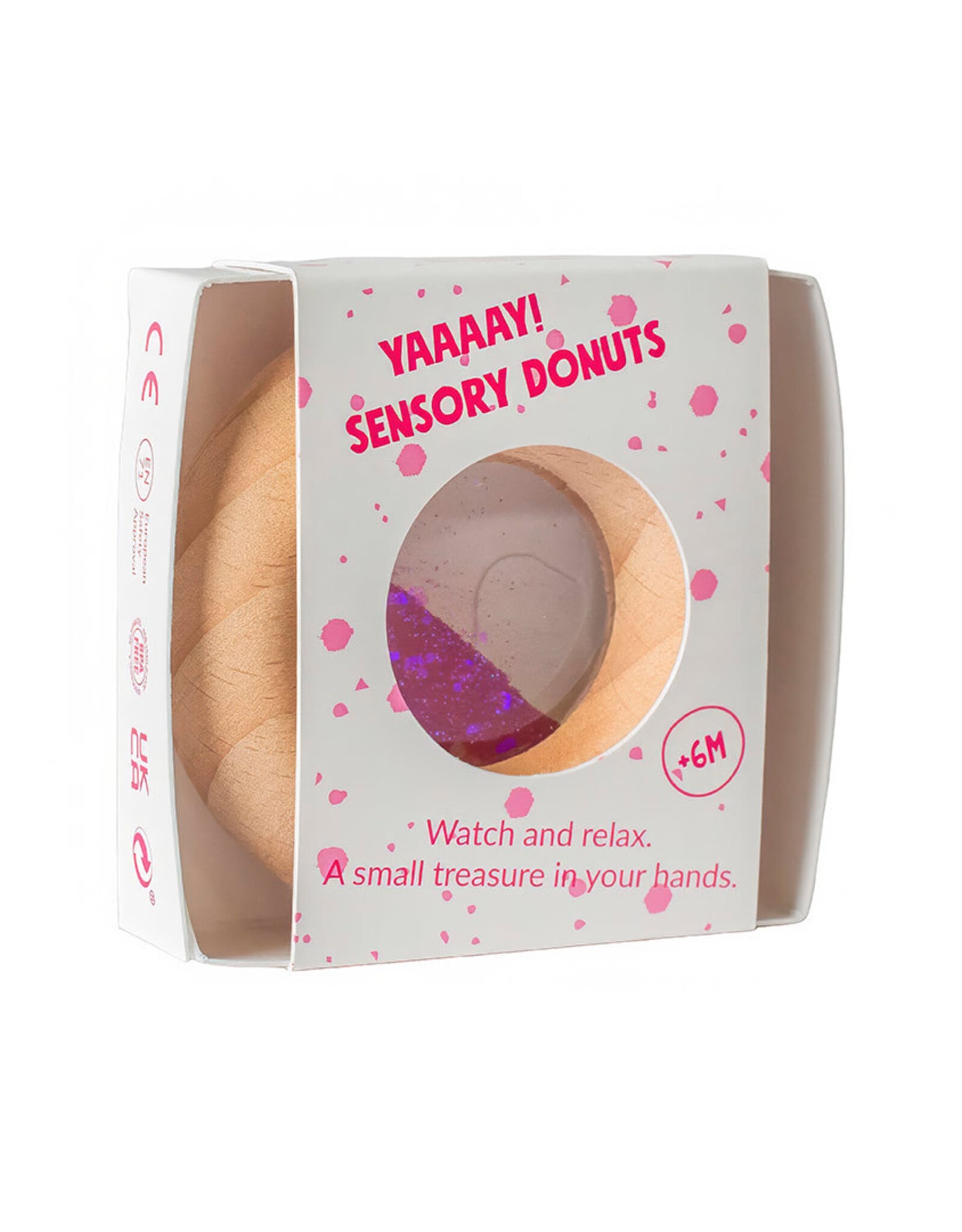 Petit Boum Sensory Donut Calm Pink