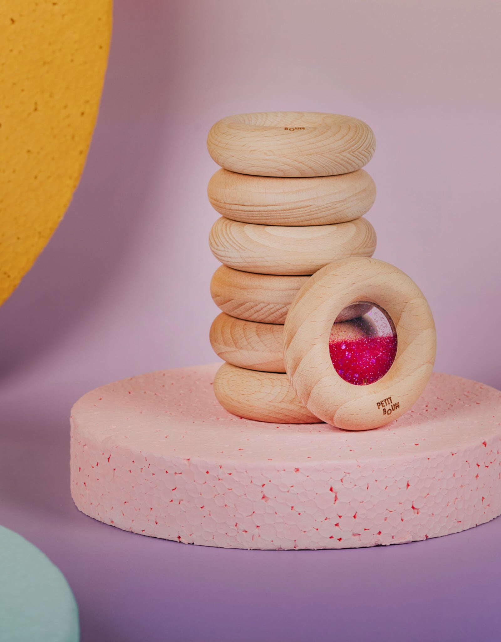 Petit Boum Sensory Donut Calm Pink