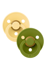 BIBS Fopspeen set Colour Pale Butter / Wasabi ANATOMISCH