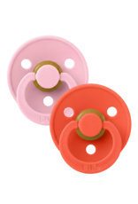 BIBS Fopspeen set Colour Baby Pink / Tango