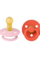 BIBS Fopspeen set Colour Baby Pink / Tango