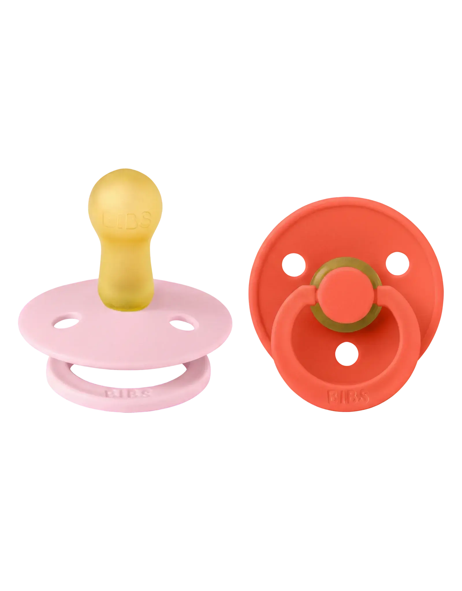 BIBS Fopspeen set Colour Baby Pink / Tango