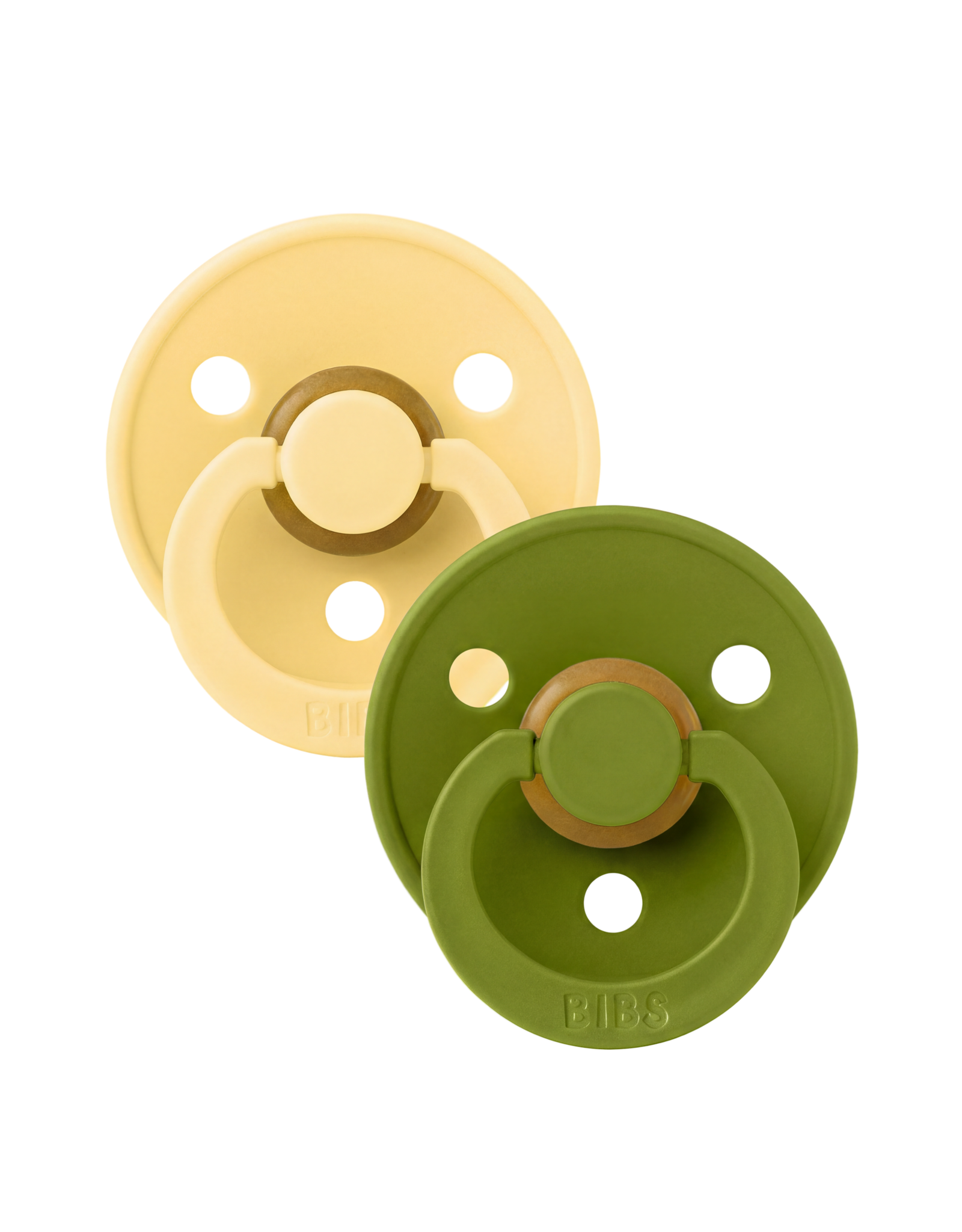BIBS Fopspeen set Colour Pale Butter / Wasabi