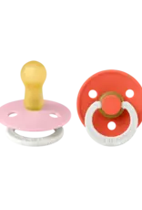BIBS Fopspeen set Colour Baby Pink / Tango NIGHT