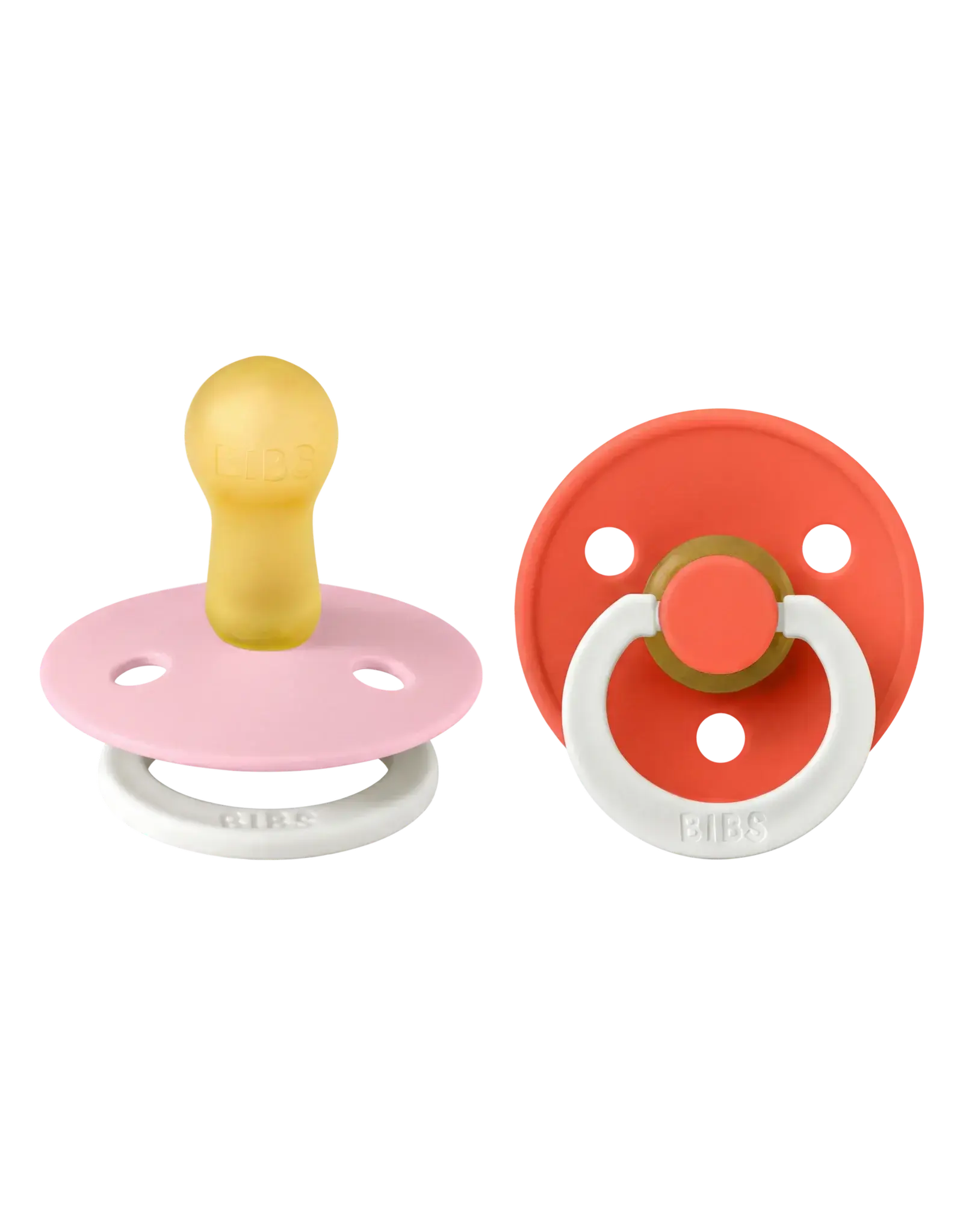 BIBS Fopspeen set Colour Baby Pink / Tango NIGHT