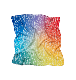 Little Botanic Label Playcycle speeldoek 65cm Ombre Regenboog
