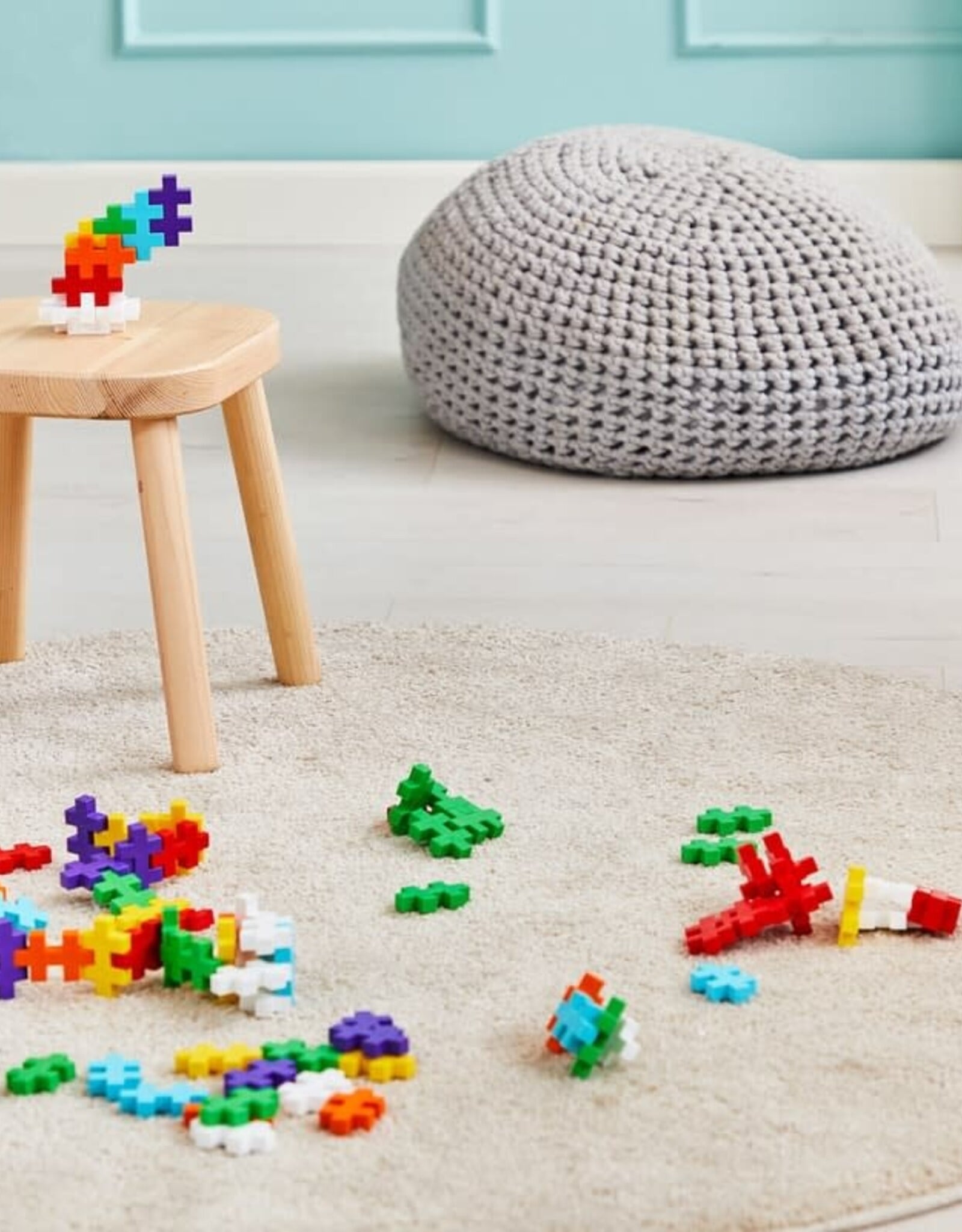 Plus-Plus Basisdoos BIG Rainbow Mix 100st.