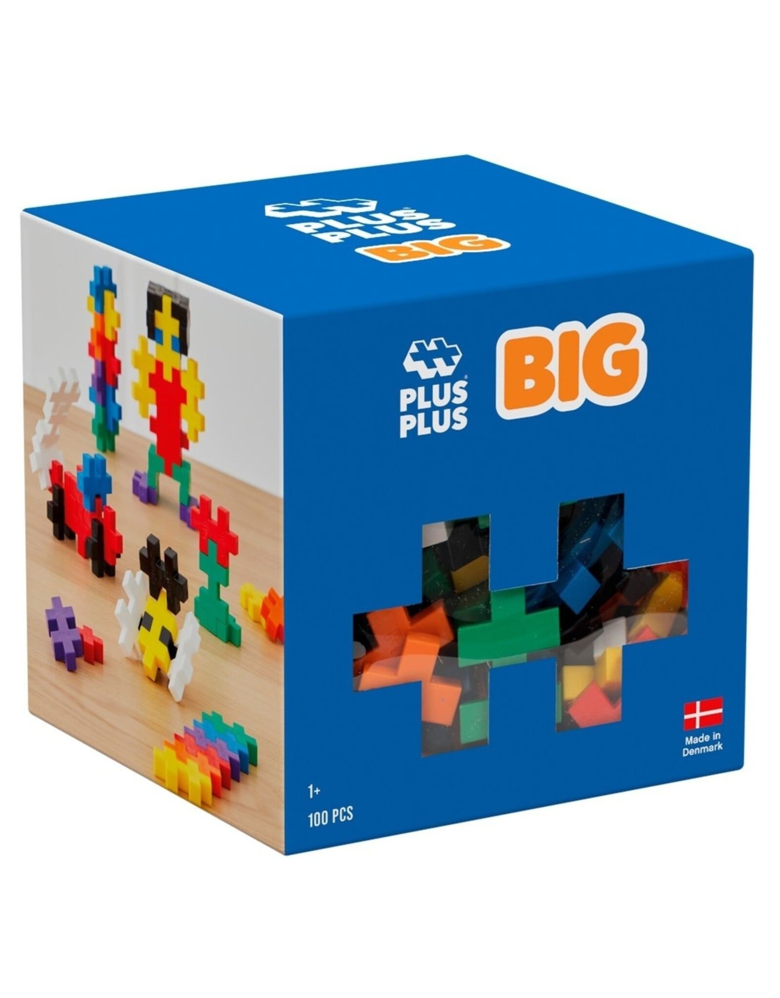 Plus-Plus Basisdoos BIG Basic Mix 100st.