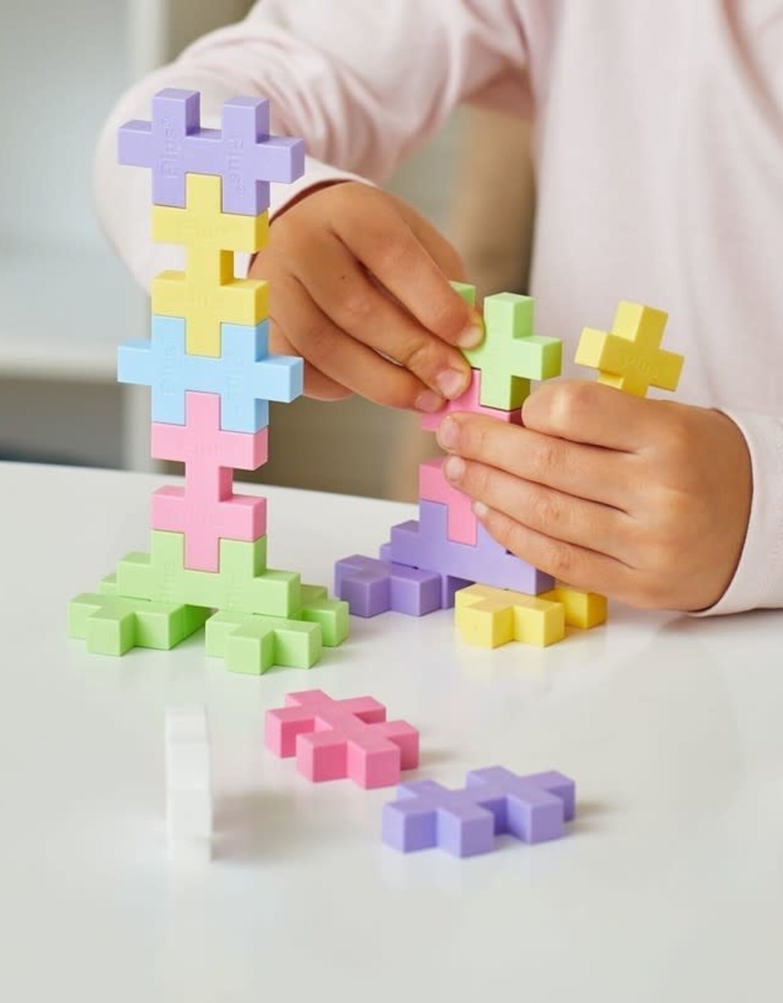 Plus-Plus Basisdoos BIG Pastel Mix 100st.