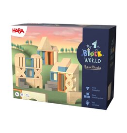 HABA My 1st Block World - XL bouwstenenset 42-delig