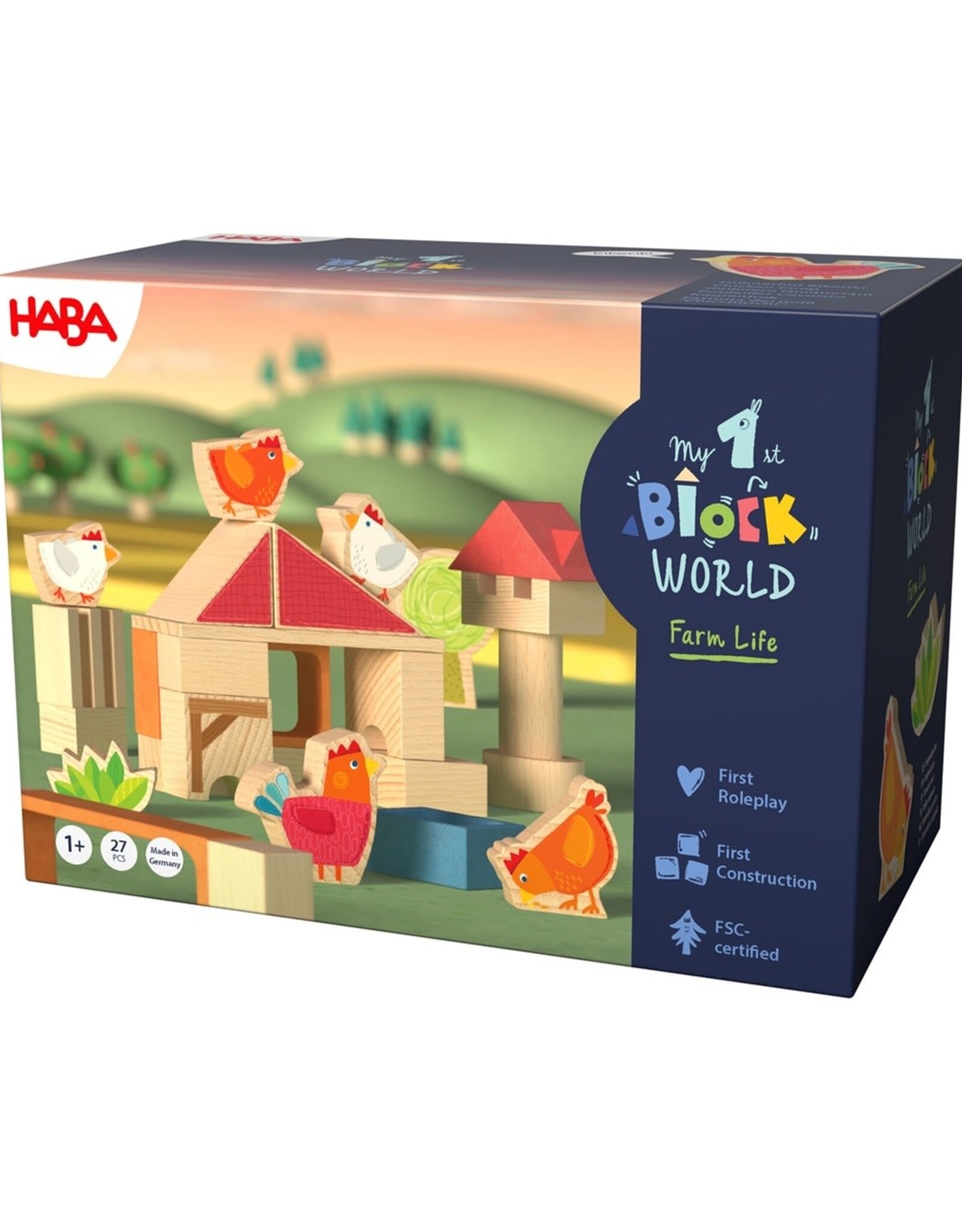 HABA My 1st Block World - Kippenhok
