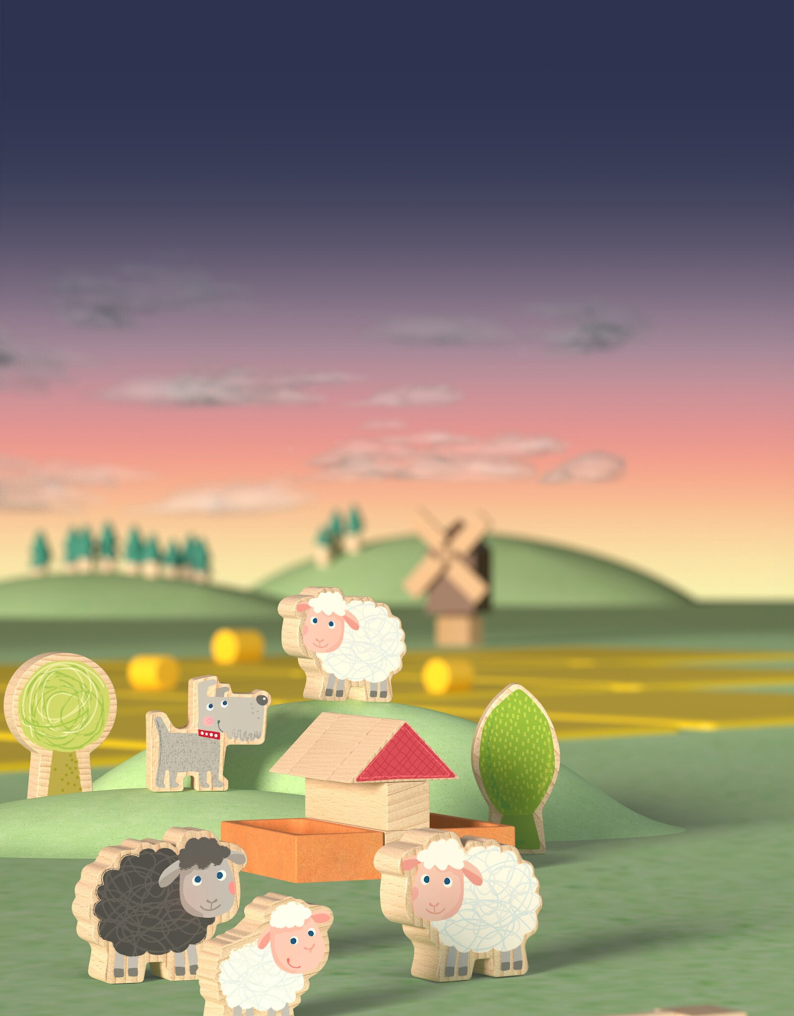 HABA My 1st Block World - Schapenweide