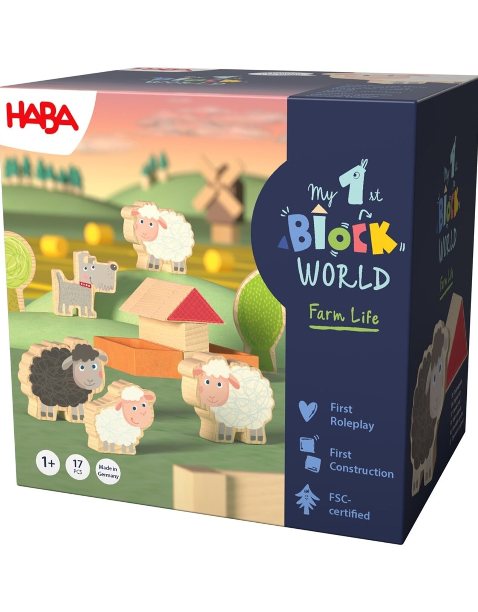 HABA My 1st Block World - Schapenweide
