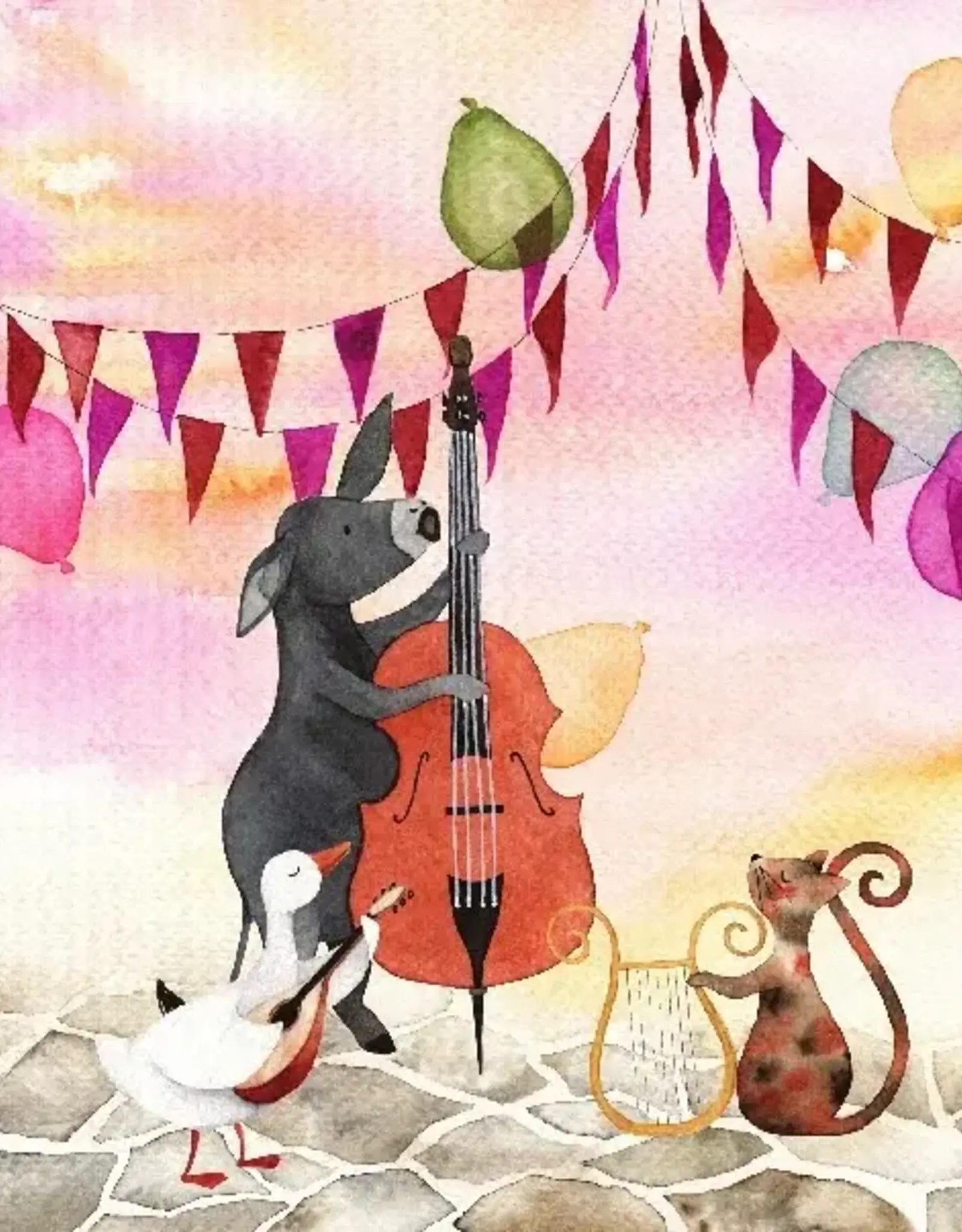 Isabella Illlustrations Seizoensplaat Feest