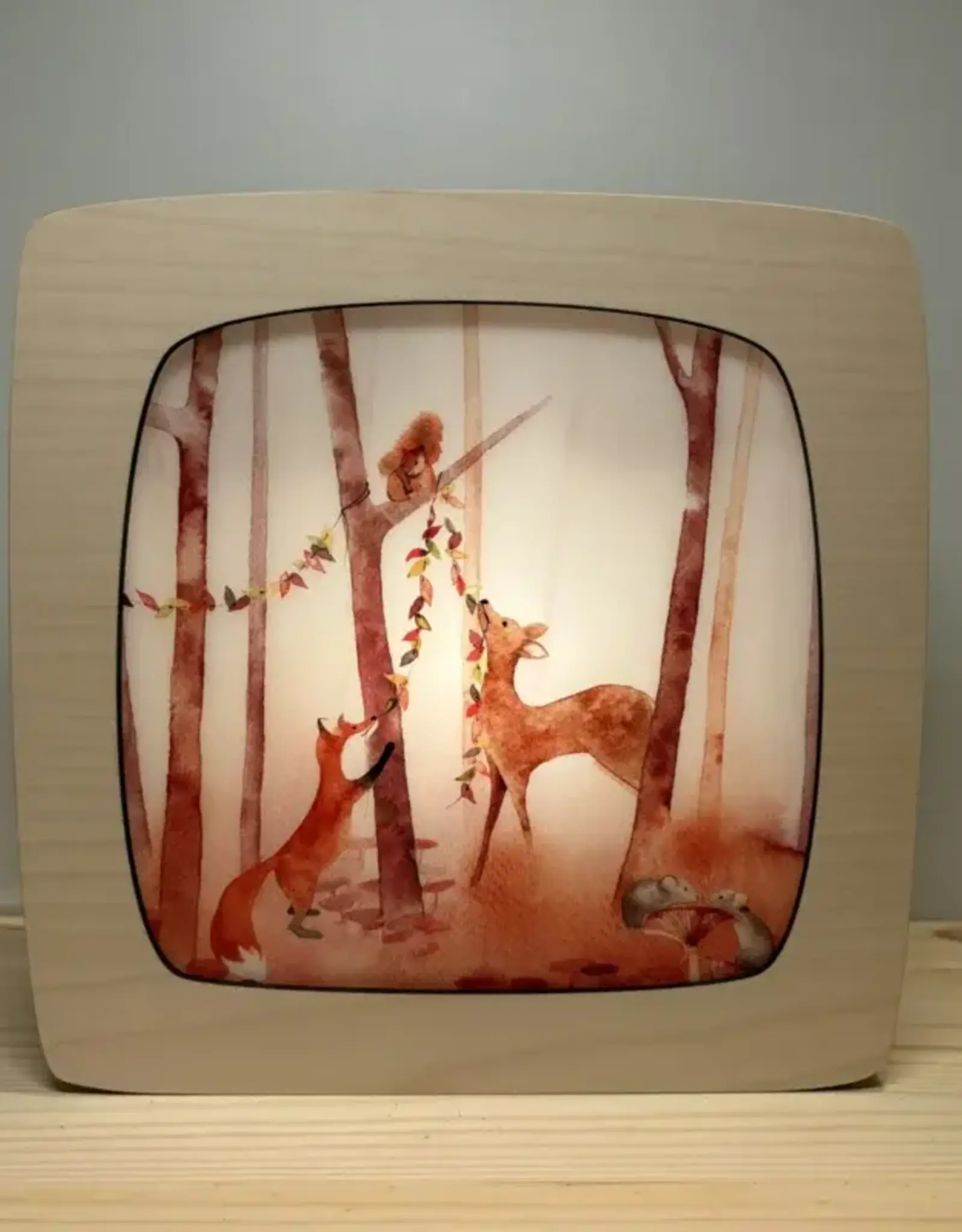 Isabella Illlustrations Seizoensplaat Herfst