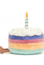 Jellycat Amuseables Rainbow Birthday Cake