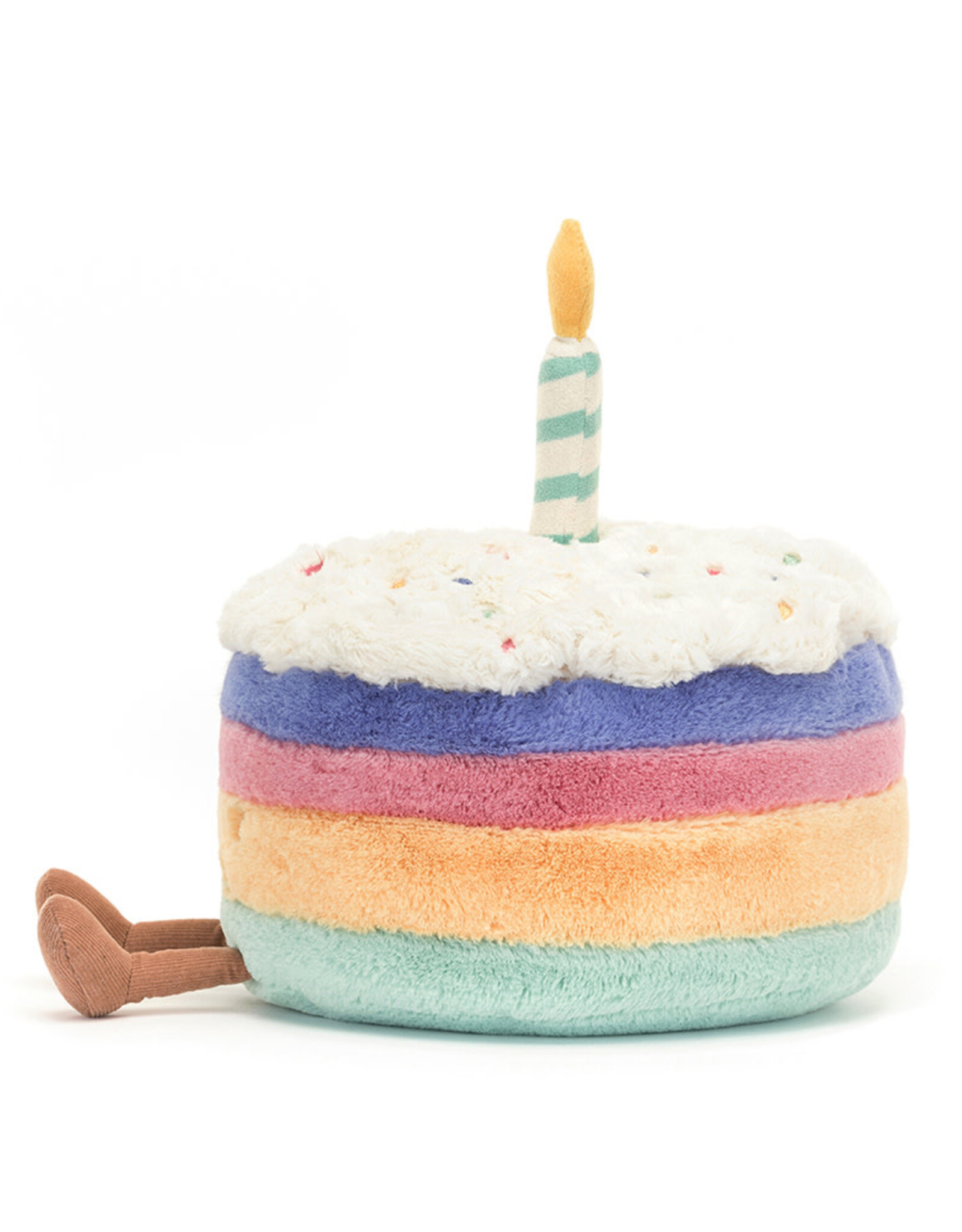 Jellycat Amuseables Rainbow Birthday Cake