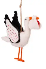 Sjaal met Verhaal Hanger Ooievaar