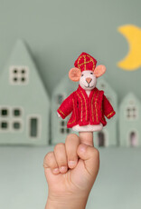 Sjaal met Verhaal Vingerpopje Muis Sintermuis