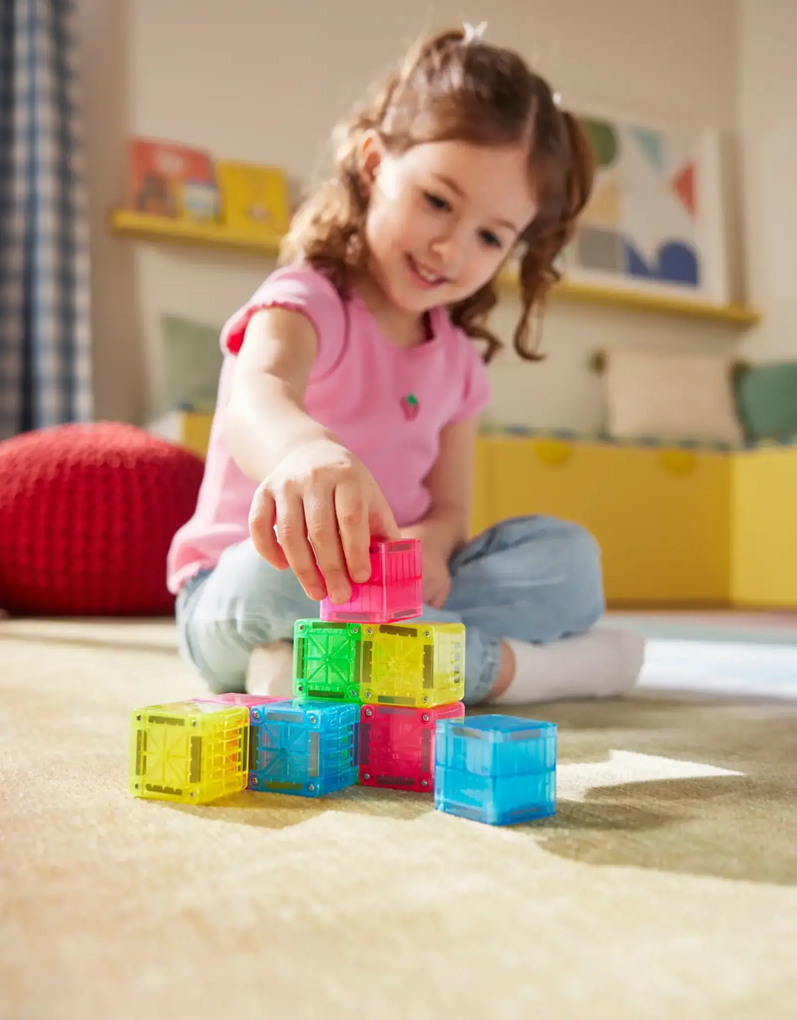 Magna-Tiles Magna-Tiles microMAGS Cubes