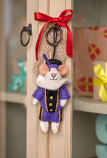 Sjaal met Verhaal Hanger Muis Pietermuis Paars