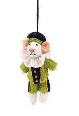 Sjaal met Verhaal Hanger Muis Pietermuis Groen
