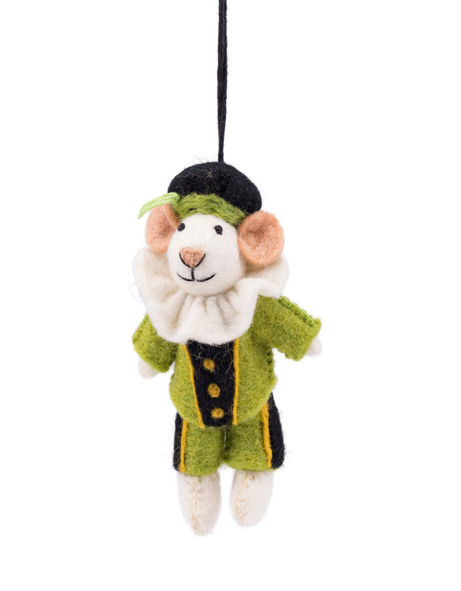 Sjaal met Verhaal Hanger Muis Pietermuis Groen