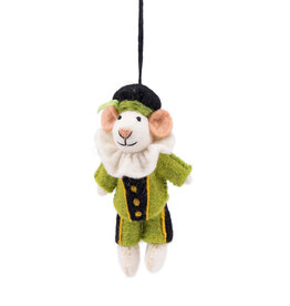 Sjaal met Verhaal Hanger Muis Pietermuis Groen