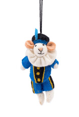 Sjaal met Verhaal Hanger Muis Pietermuis Blauw
