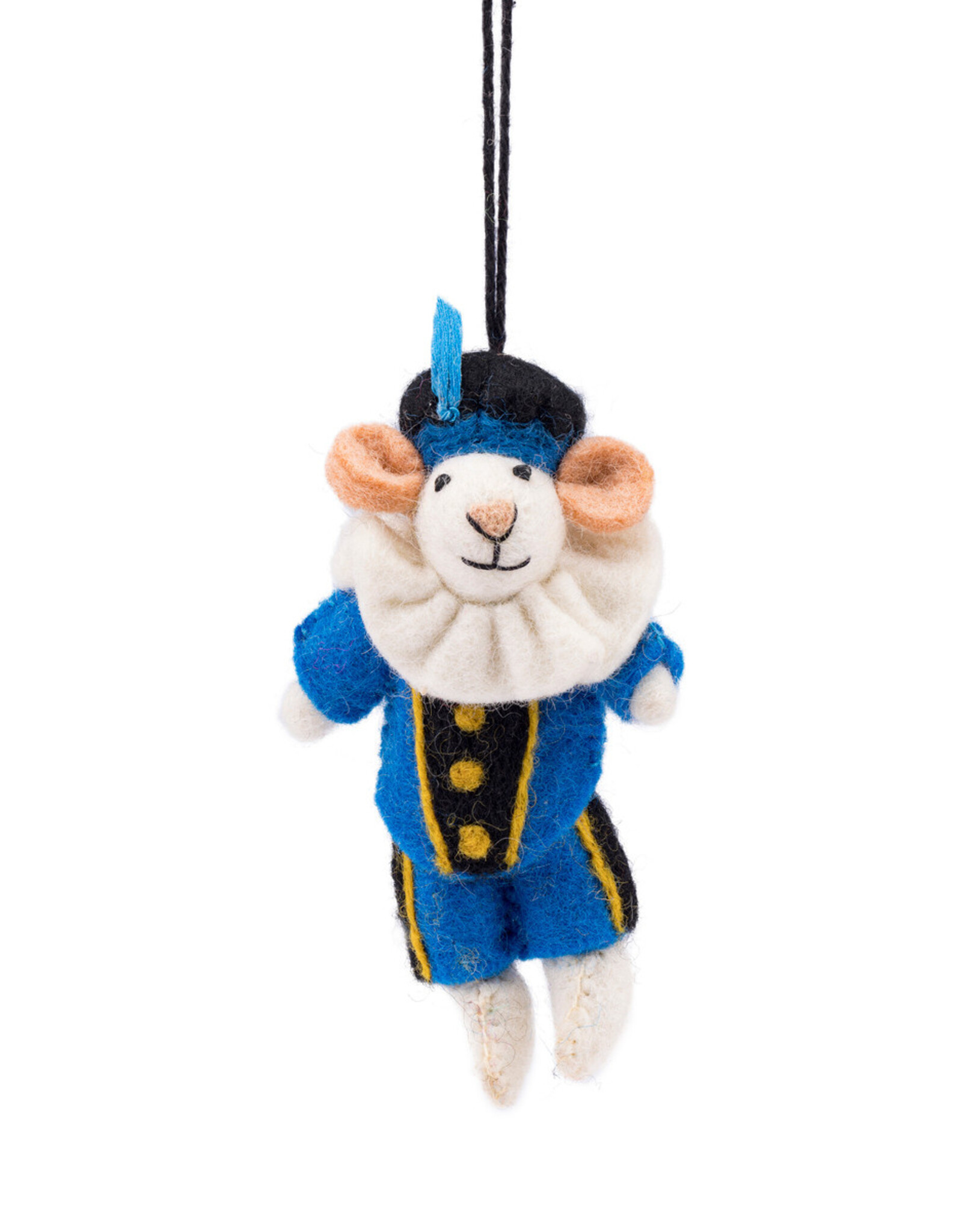 Sjaal met Verhaal Hanger Muis Pietermuis Blauw
