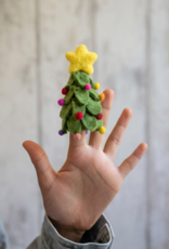 Sjaal met Verhaal Vingerpopje Kerstboom Multicolor