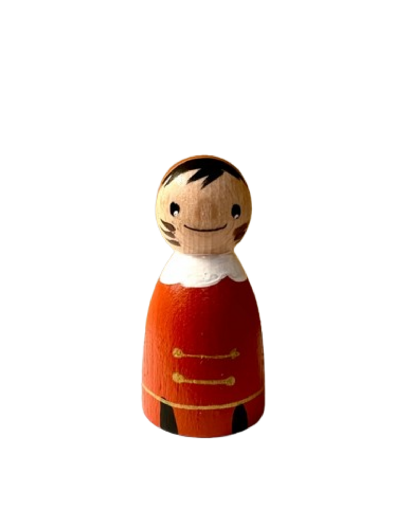 Atelier Nouk Pegdoll Piet donkerrood