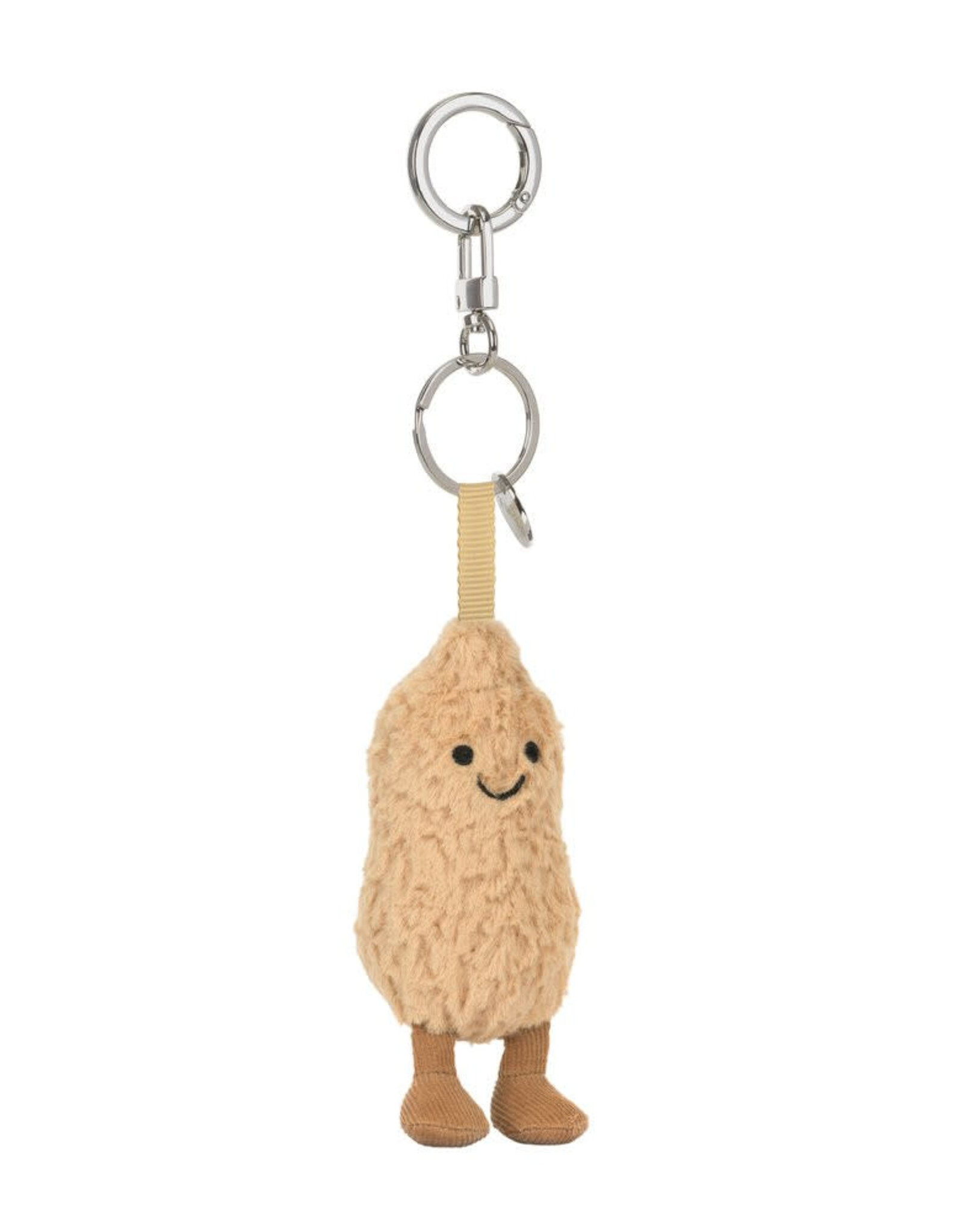 Jellycat Amuseables Peanut Key Chain Bag Charm