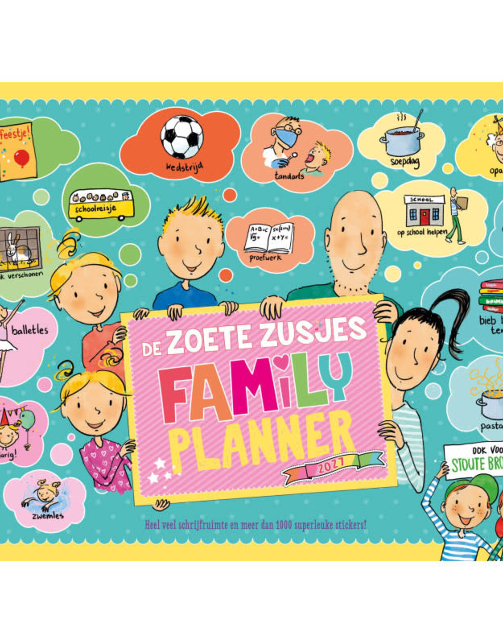 Kosmos De Zoete Zusjes Family planner 2027
