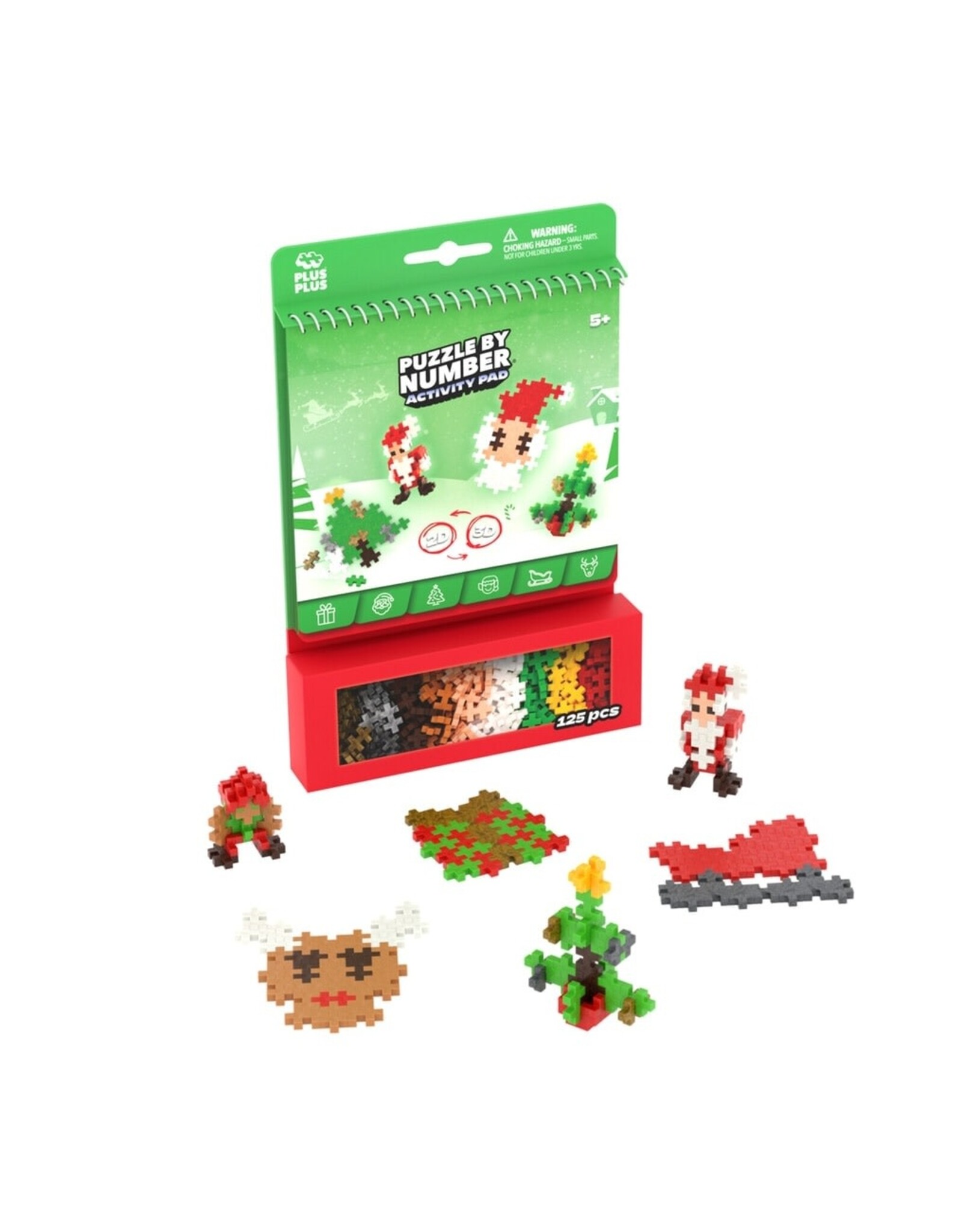 Plus-Plus Activity Pad Christmas