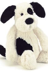 Jellycat Bashful Rufferty Black&Cream Puppy