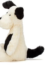 Jellycat Bashful Rufferty Black&Cream Puppy