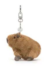 Jellycat Clyde Capybara Key Chain Bag Charm