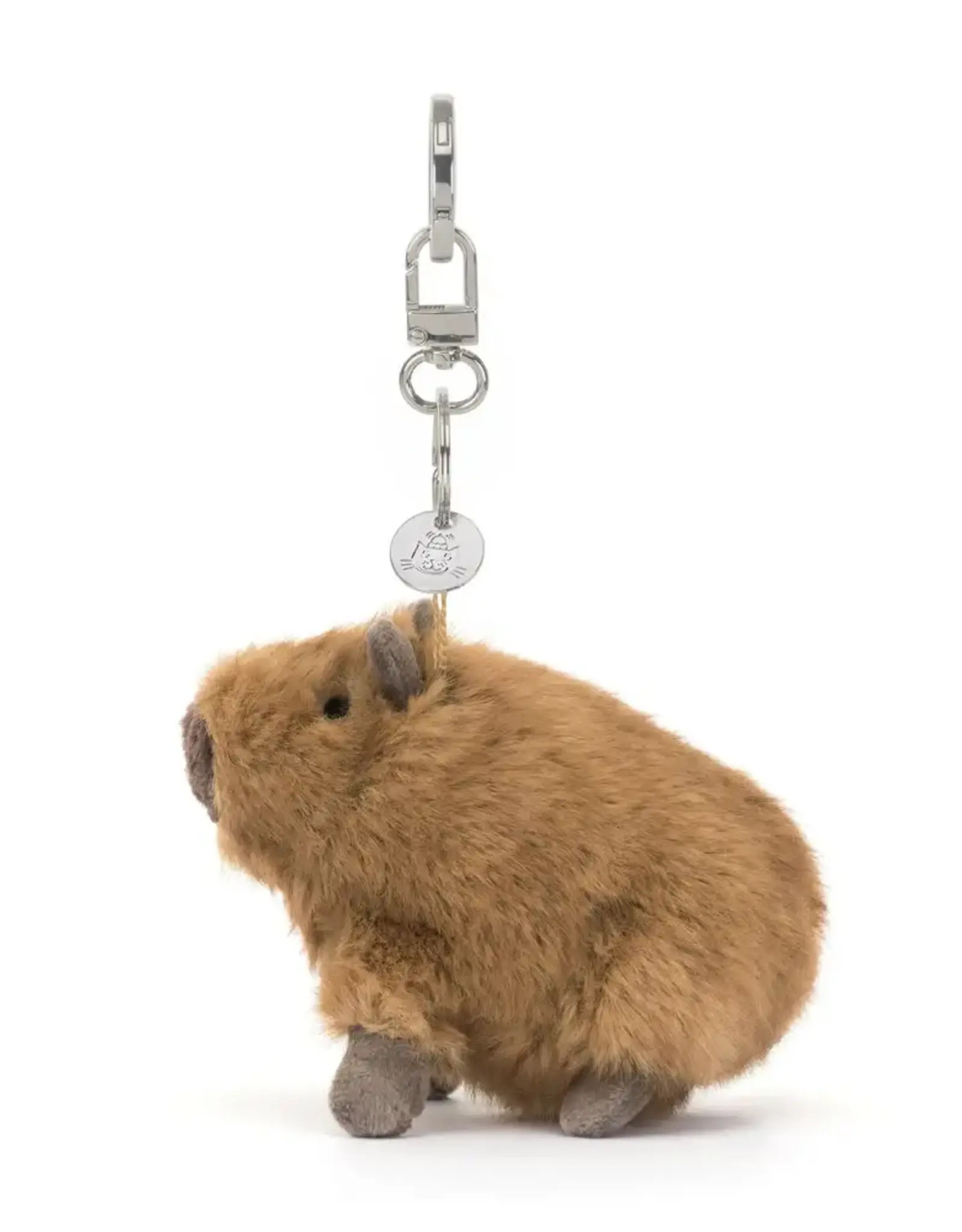 Jellycat Clyde Capybara Key Chain Bag Charm