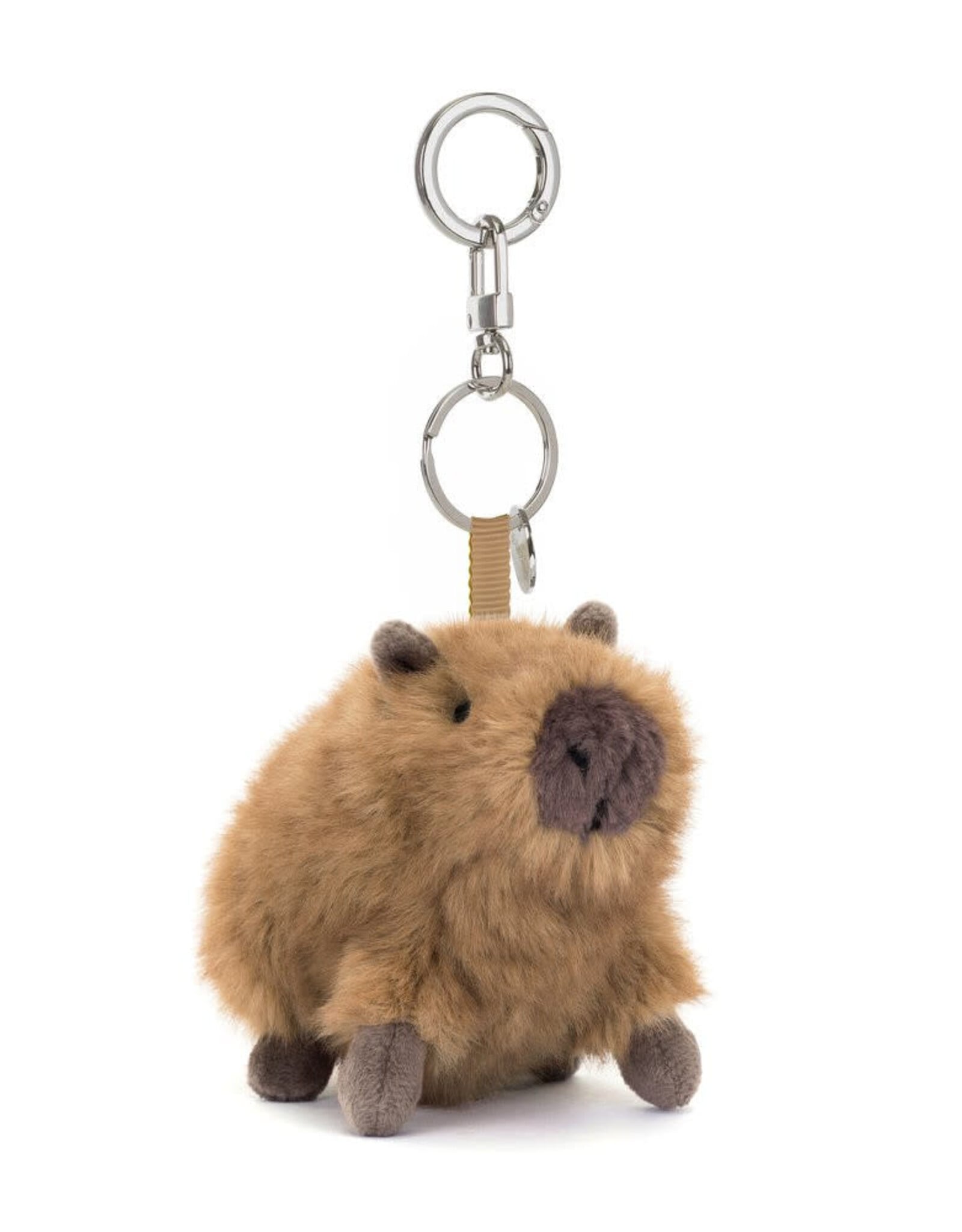 Jellycat Clyde Capybara Key Chain Bag Charm