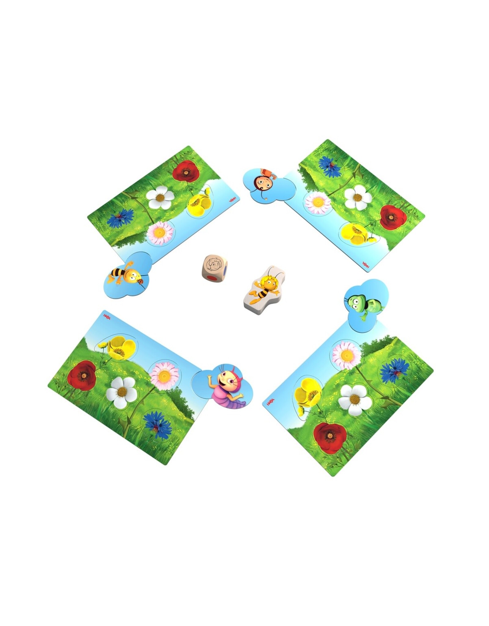 HABA Eerste spel Op de bloemenweide - Maya de Bij