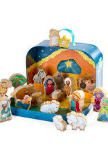 HABA Kerststal in koffertje