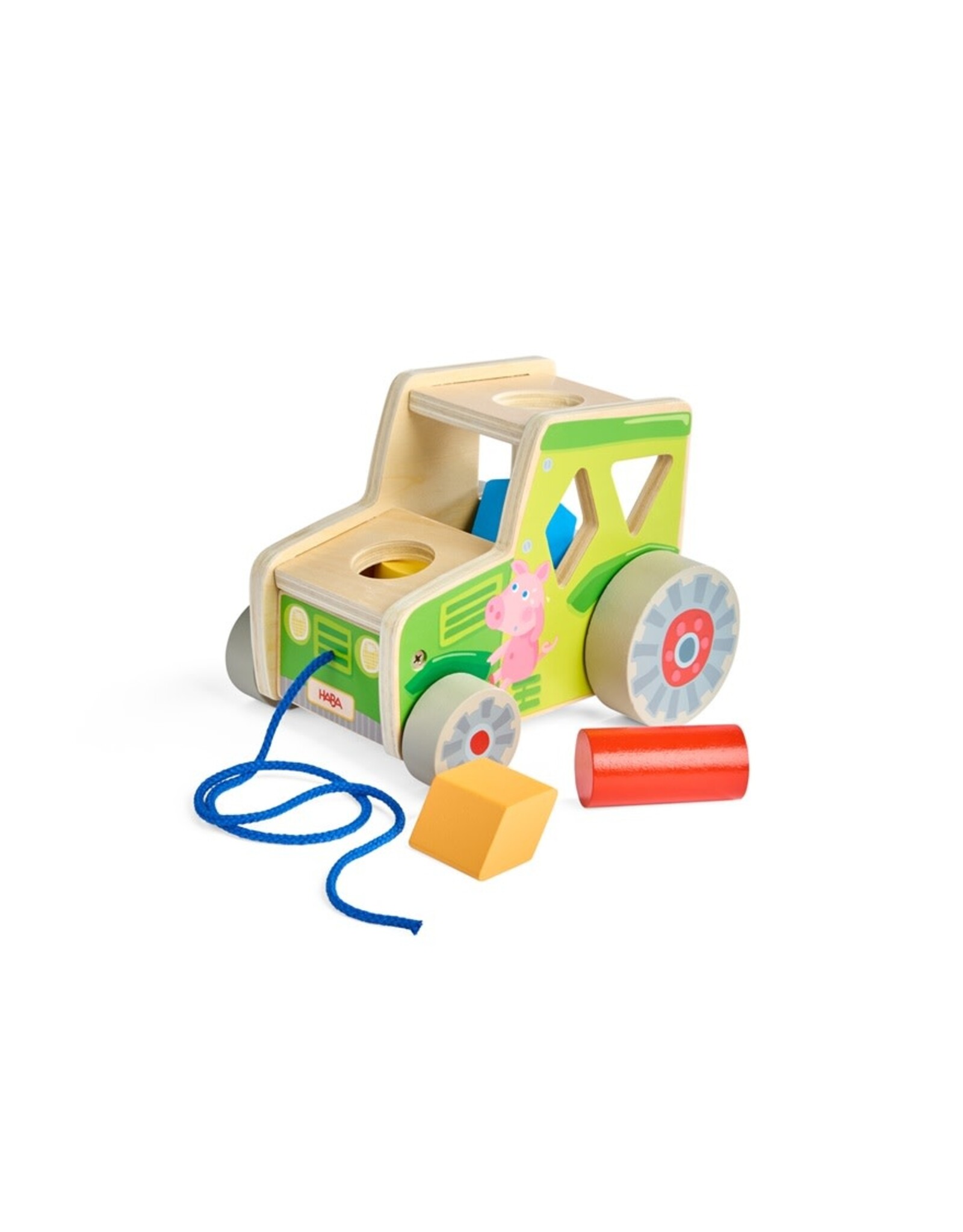 HABA Trekfiguur Vormenbox Tractor