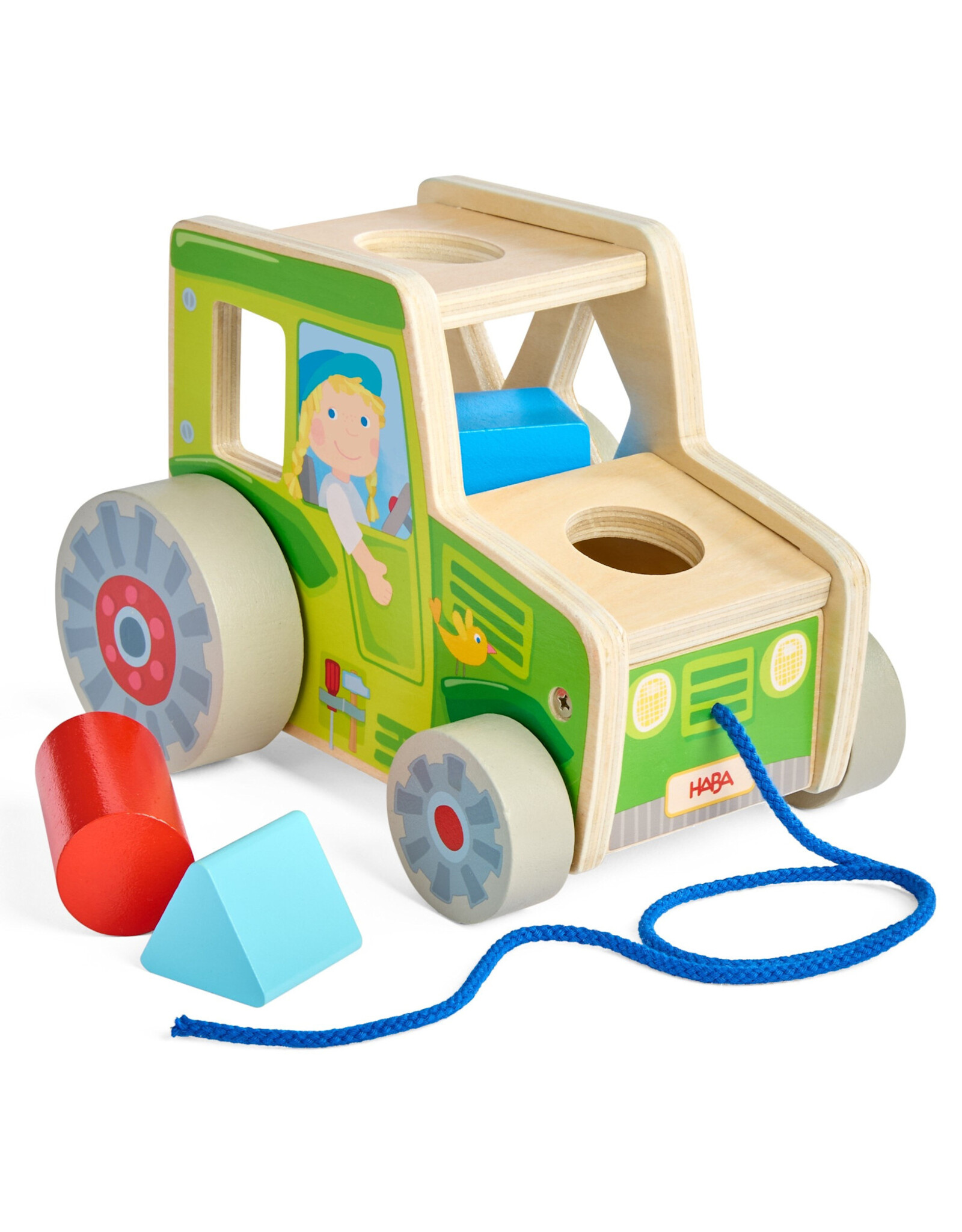 HABA Trekfiguur Vormenbox Tractor