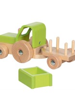 Goki Tractor met aanhangwagen