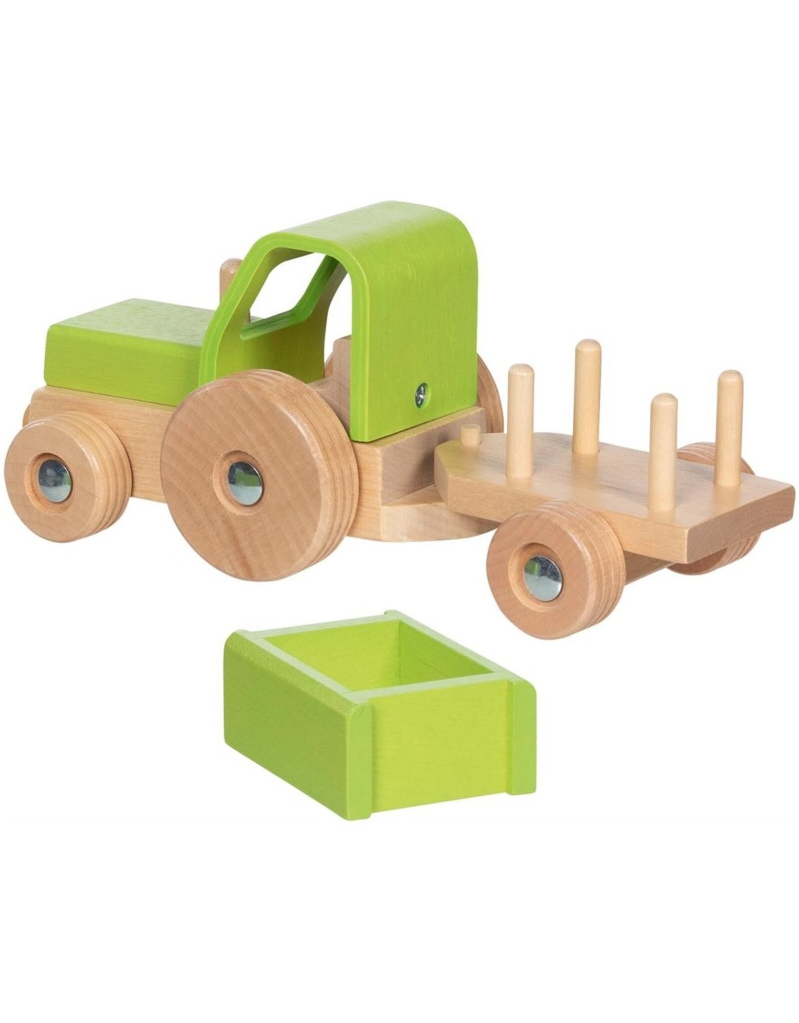 Goki Tractor met aanhangwagen