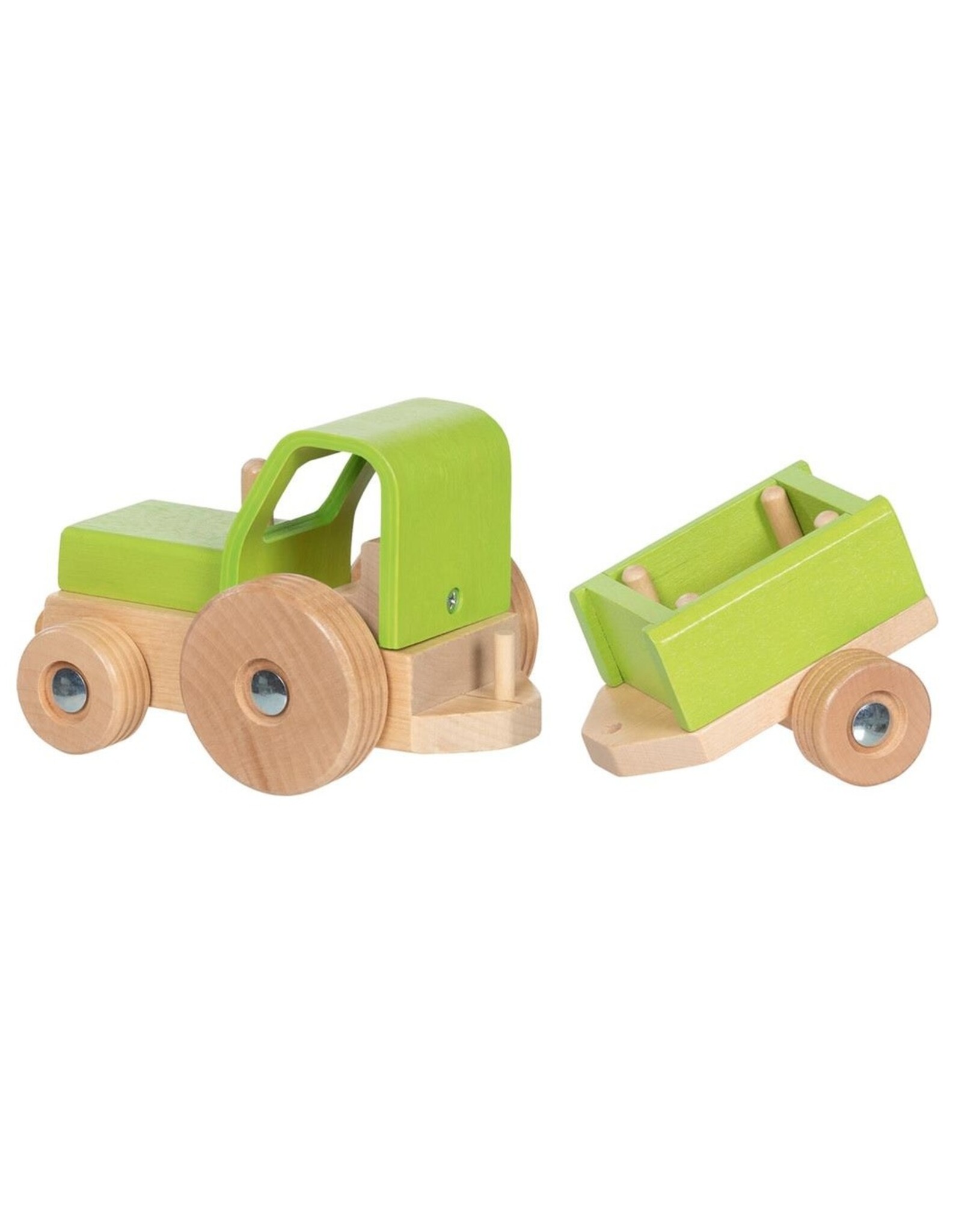 Goki Tractor met aanhangwagen